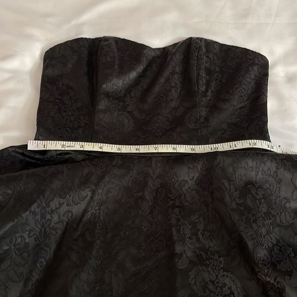 Forever21 black strapless dress junior’s size M - Picture 10 of 12